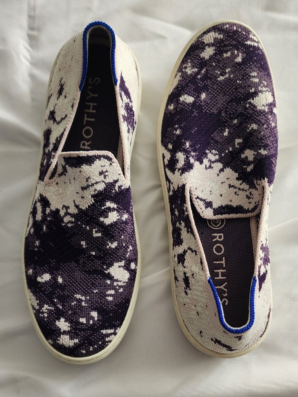 Rothy's Slip-On Sneaker, Ocean Iris (Retired!), Size 8